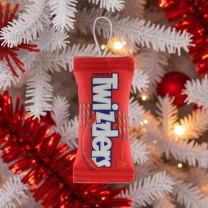 NEW, RUZ TWIZZLERS Candy PLUSH CHRISTMAS Ornament